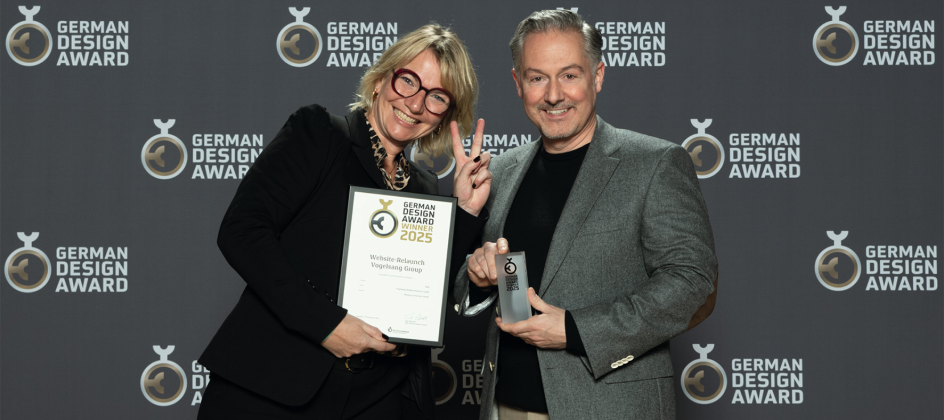 Wegner & Partner gewinnt German Design Award für innovativen Website-Relaunch